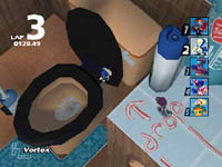 une photo d'Ã©cran de Micro Maniacs sur Sony Playstation